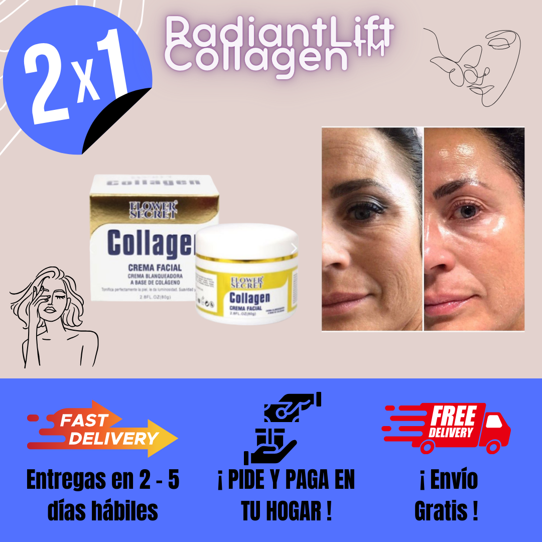 RadiantLift Collagen™ - Crema Colageno Blanqueadora facial