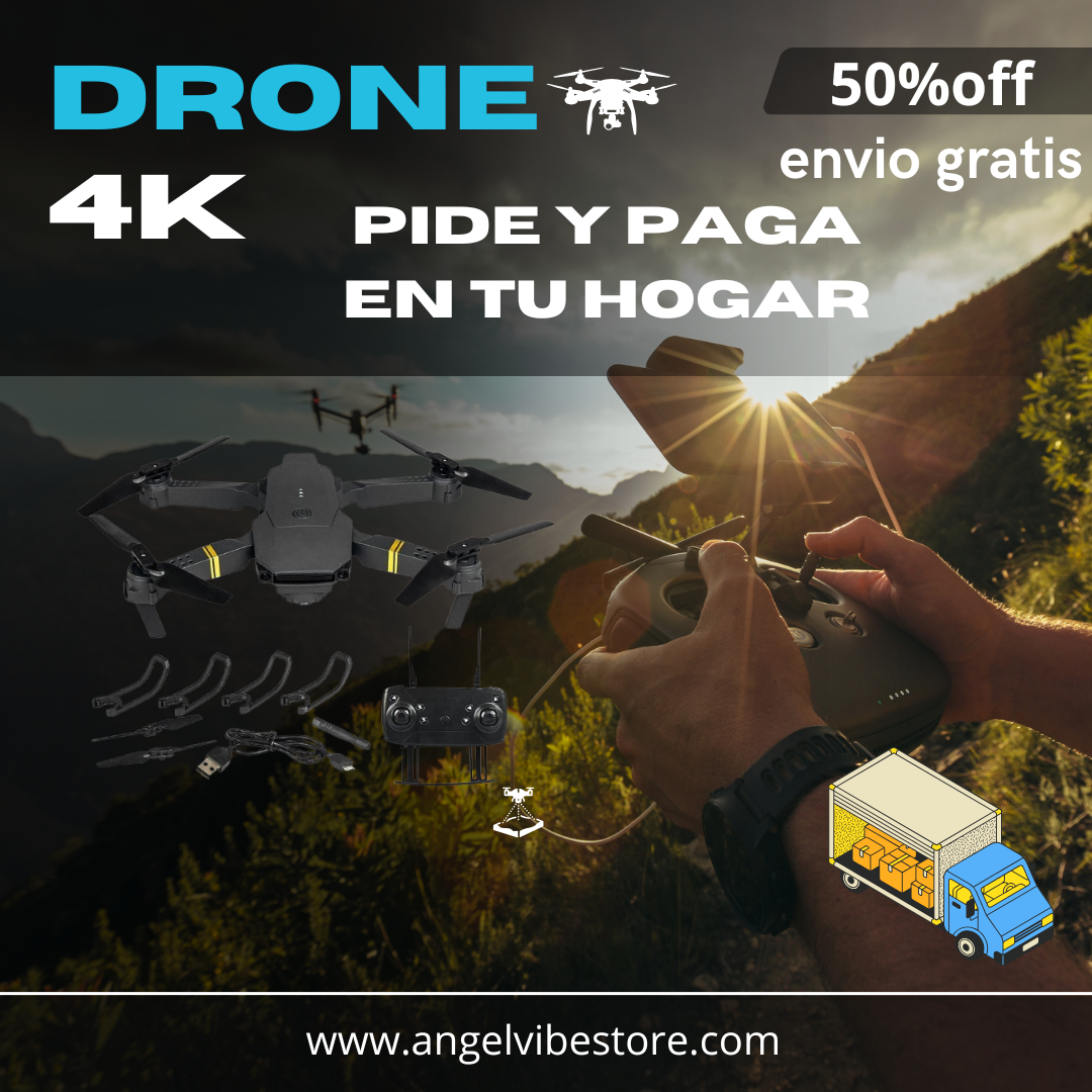 FlyDrone- Dron con camara Full HD 4k